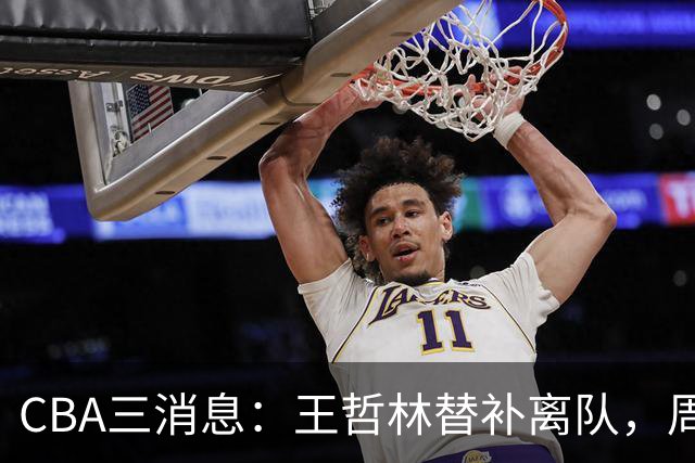 CBA三消息：王哲林替补离队，周鹏左右为难，广东给徐杰找接班人